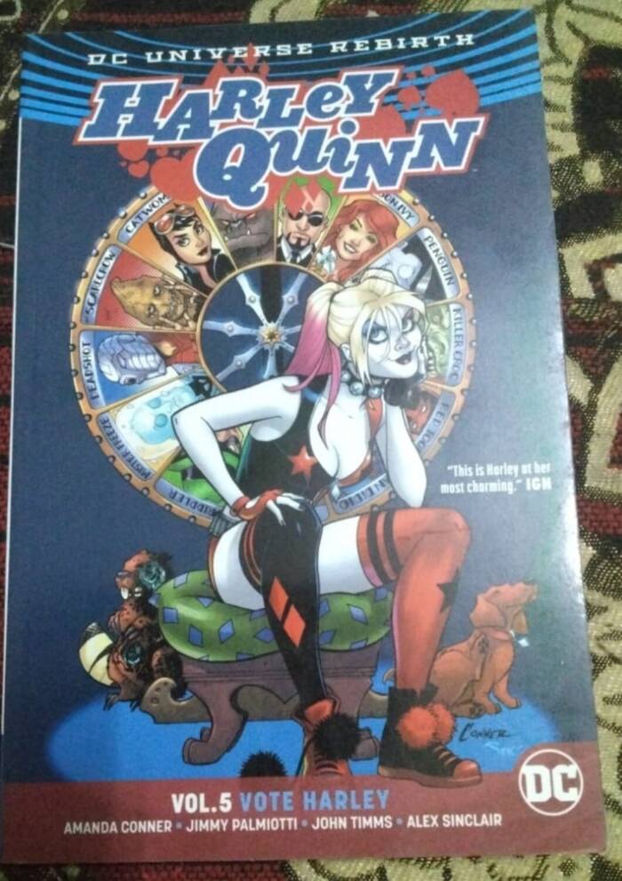 Vote Harley (Vol.5, Harley Quinn)