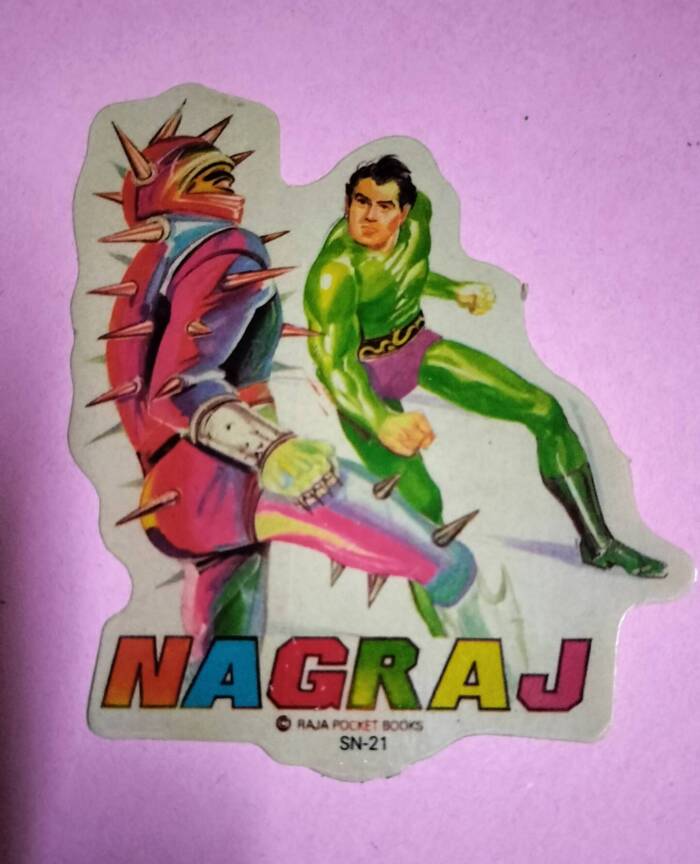 Vintage Raj (Nagraj) Sticker