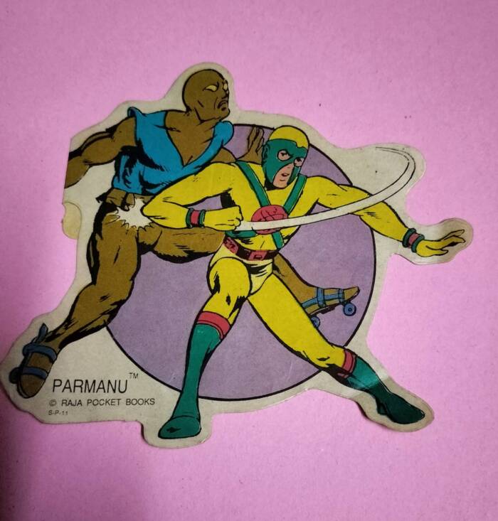 Vintage Raj Parmanu Sticker