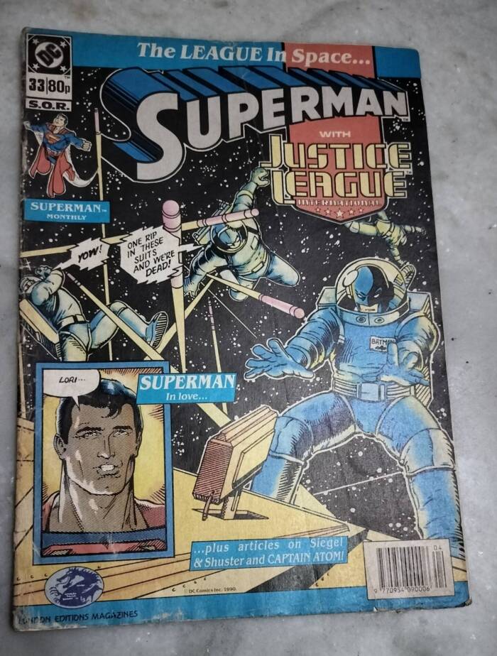 Superman with Justice League