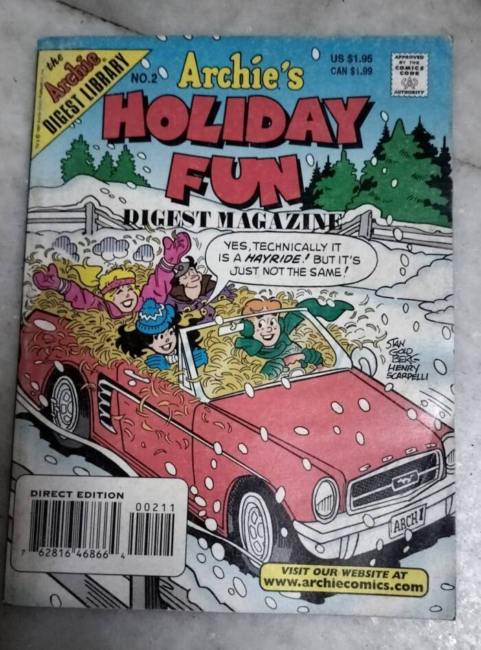 Archie's Holiday Fun Digest Magazine