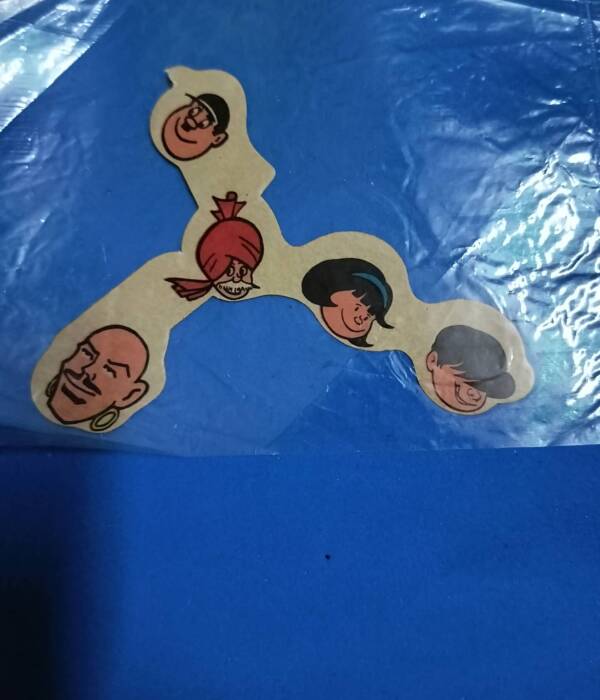 Diamond comic vintage sticker