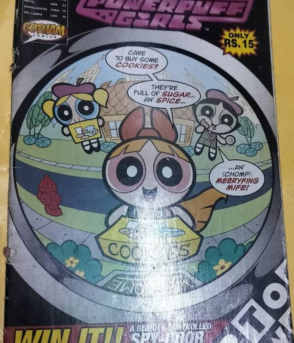 "The Powerpuff Girl" - "Cartoon Network issue no.20"