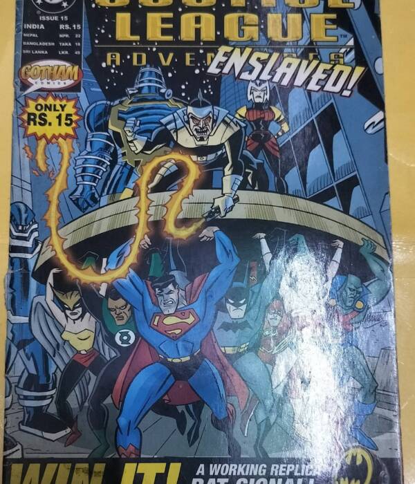 "Enslaved" -"Justice League Adventures" -"issue no.13"