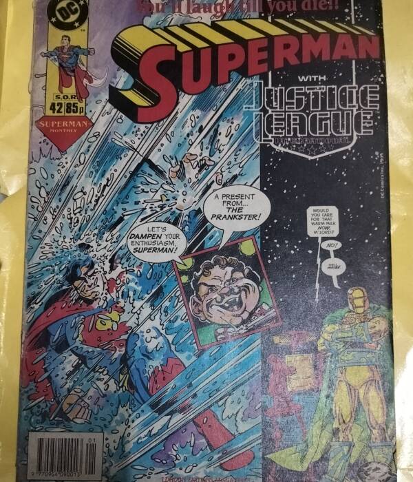 Superman with Justice League