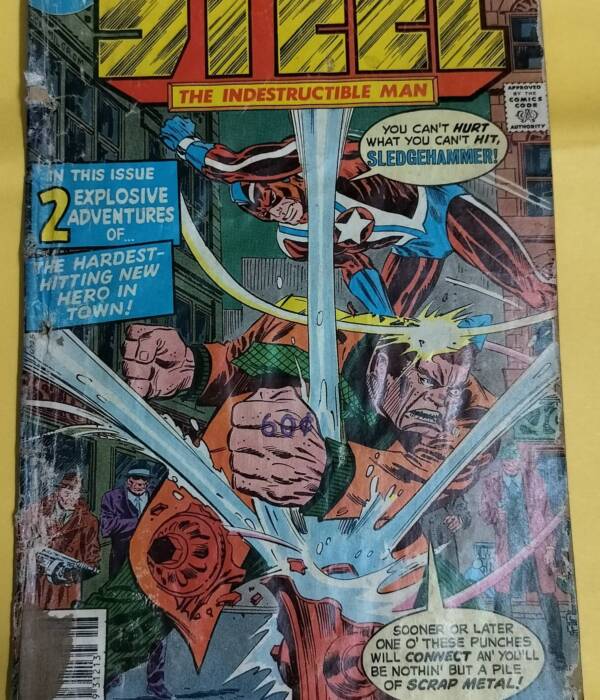 When Hammer Meets Steel - "Steel" -  "old dc comics"