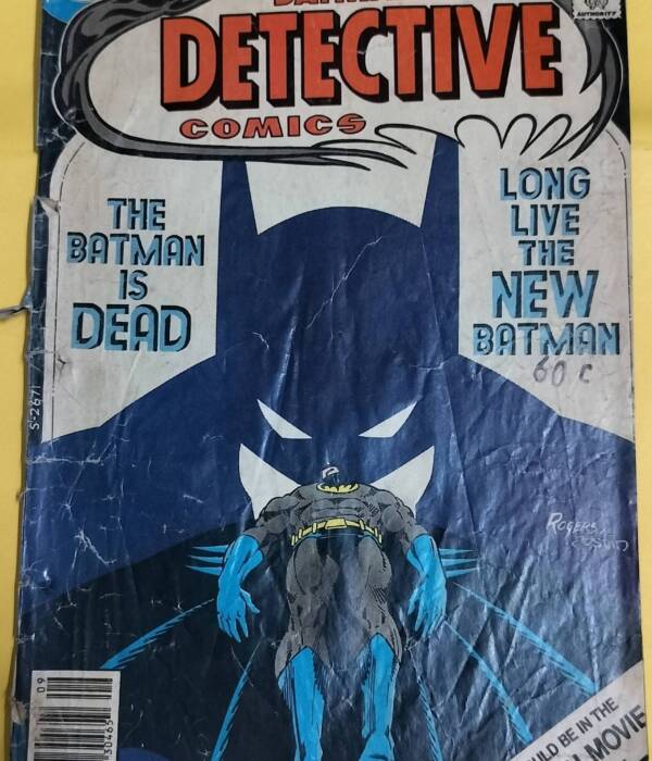 The Curse of Crime Alley - "Batman" - "old detective comics"