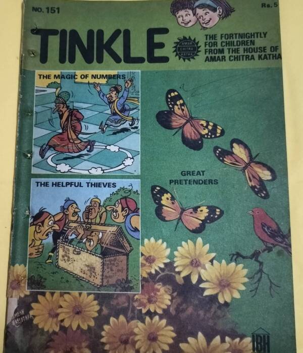 Tinke - "vintage tinkle magazine"