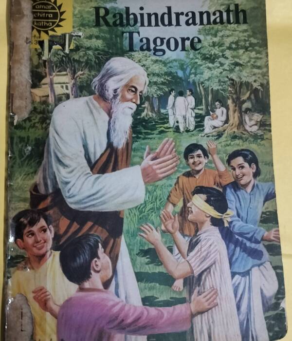 Rabindranath Tagore - "old amar chitra katha"