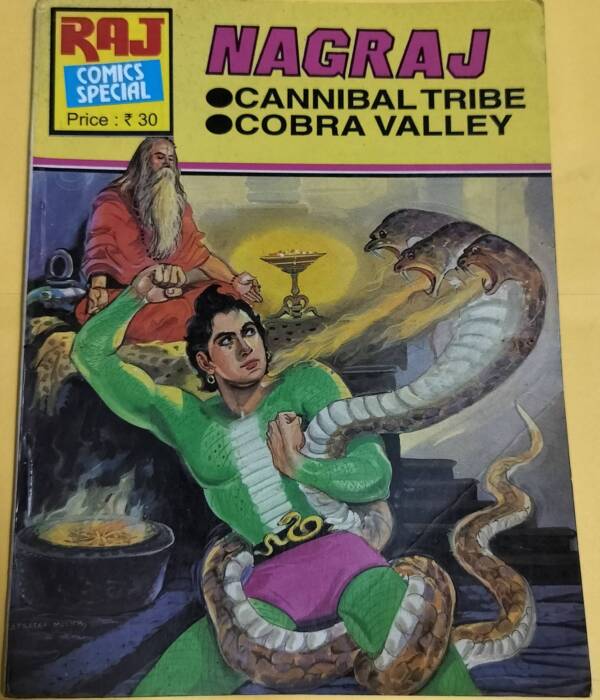 Cannibal Tribe - Cobra Valley - "Nagraj" - "old raj comics"