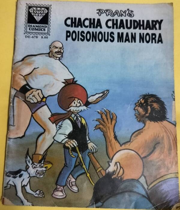 Chacha Chaudhary Poisonous man Nora