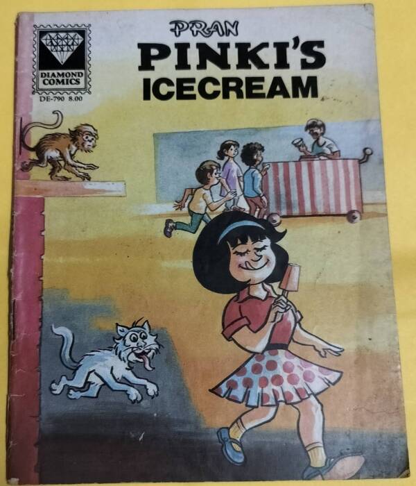 Pinki's Icecream - "vintage diamond comics"