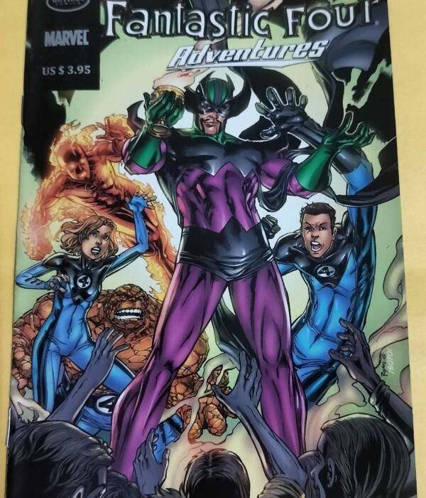 The Diabolical dr Santos - "fantastic four" - "gotham comics"