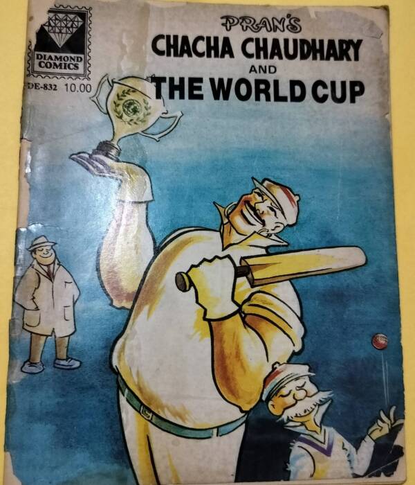 Chacha Chaudhary and The World Cup - "vintage diamond comics"