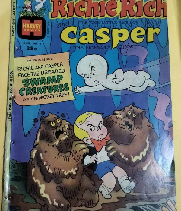 In The Money Tree - "richie rich and casper" - "issue no 1"