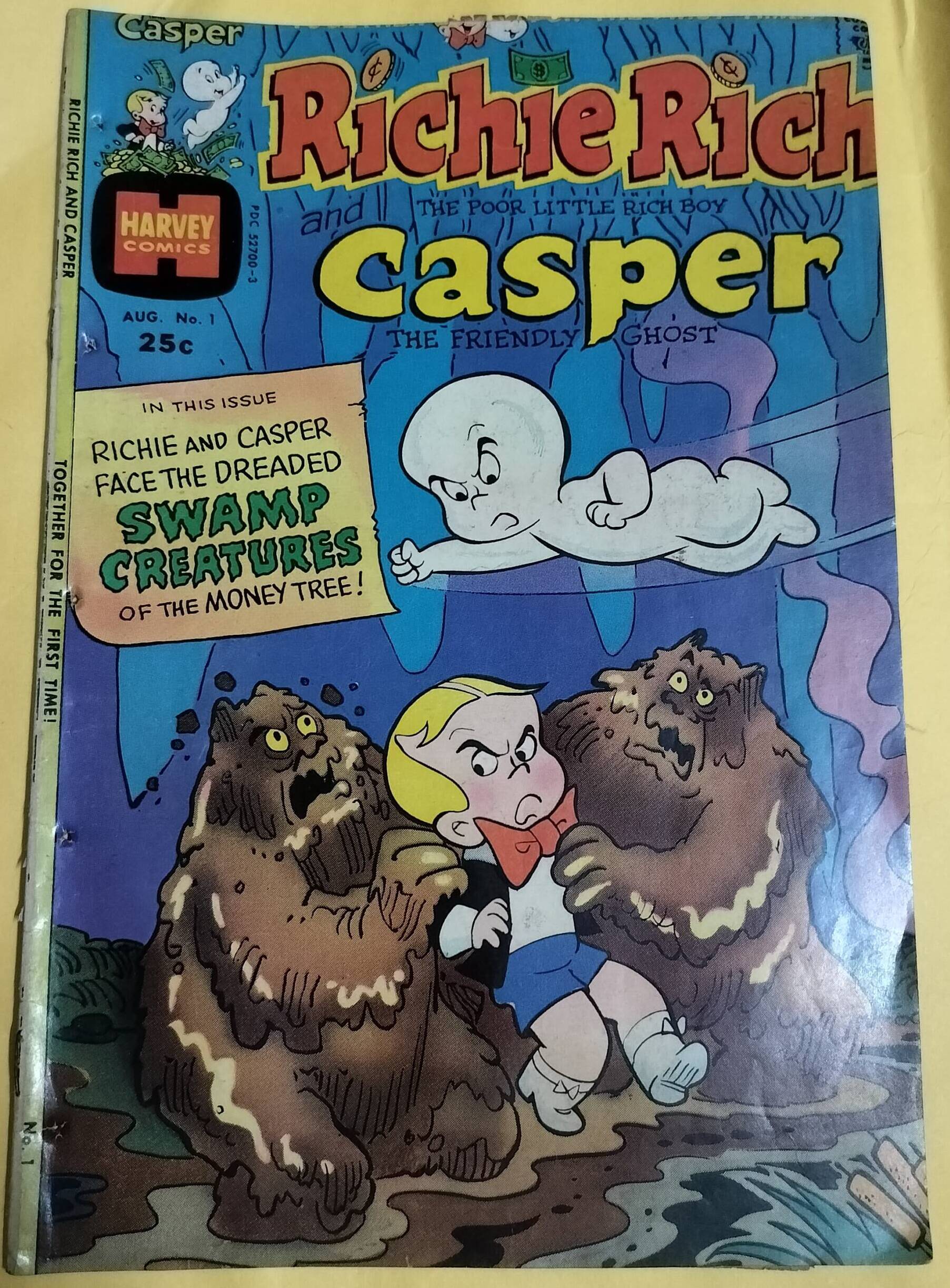 In The Money Tree - "richie rich and casper" - "issue no 1"