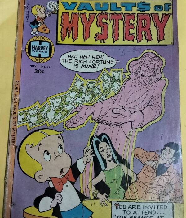 The Seance at Spectro Castle - "richie rich vaults of mystery"