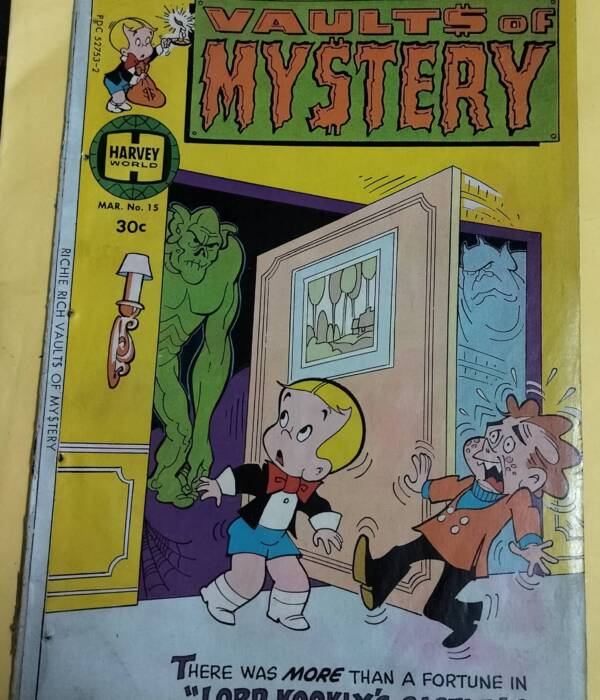 In Lord Kookly's Castle - "richie rich vaults of mystery"