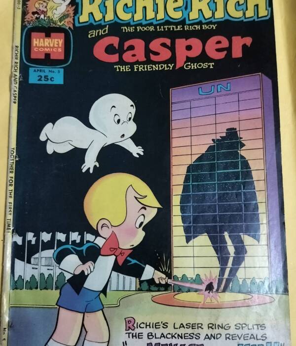 The House that Disappeared - "richie rich and casper"