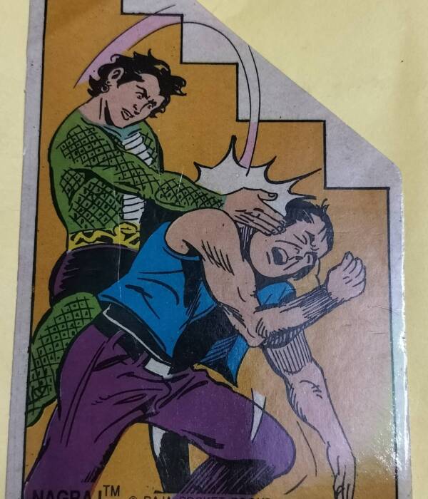 Raj Comics old Stickers - "vintage nagraj freebies stickers" - "sn 44"