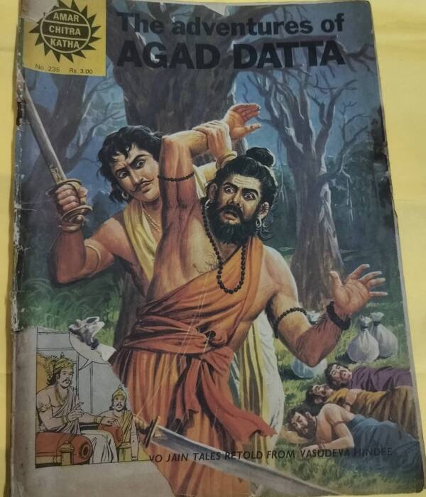 The Adventures of Agad Datta - "issue no-235" - "edition first" - "amar chitra katha"