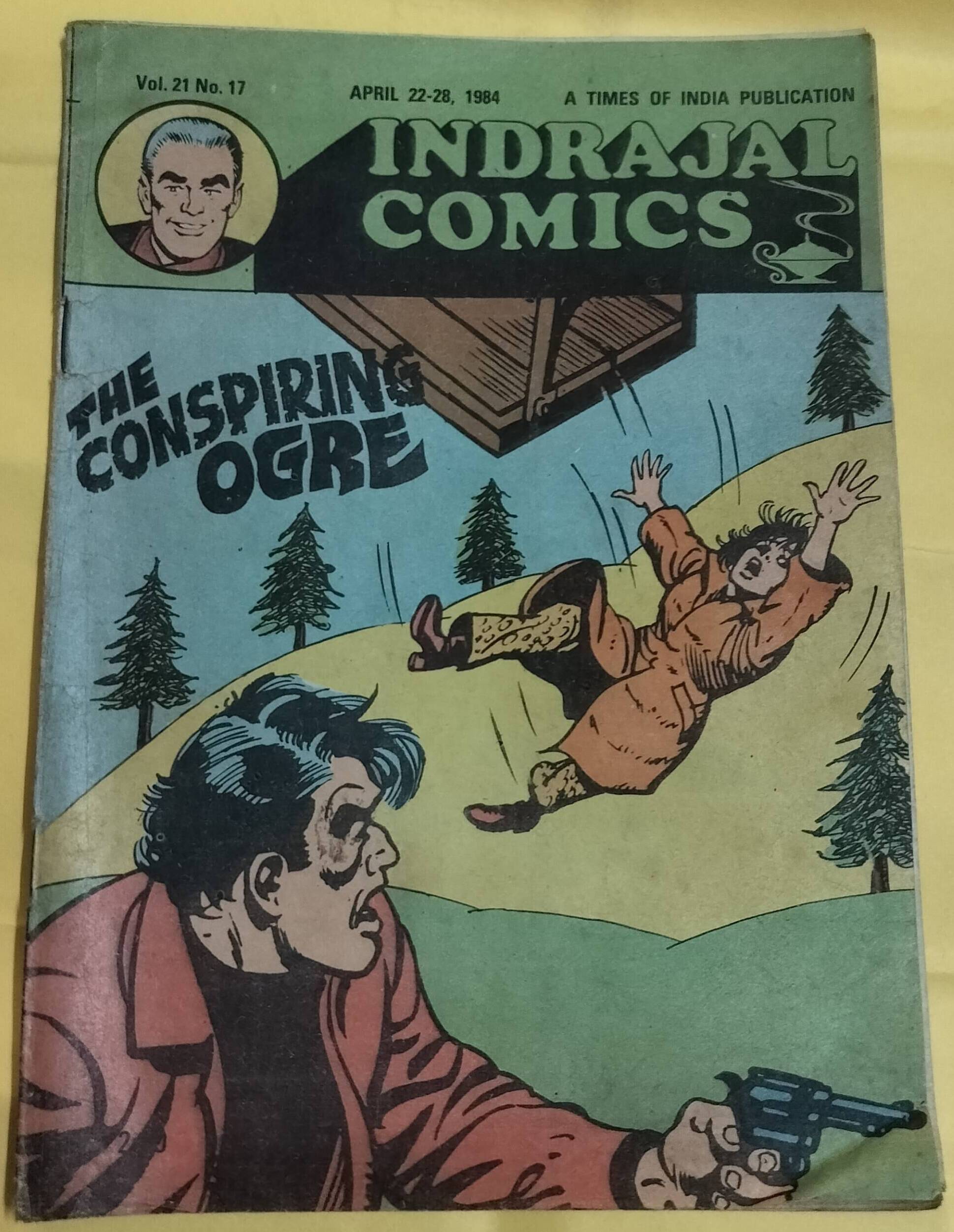 The Conspiring Ogre - "vol-21-no-17" - "old indrajal comics"