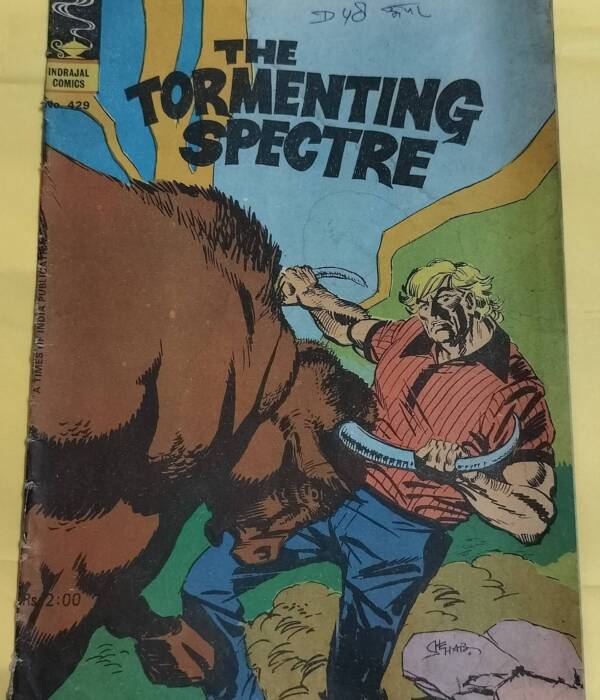 The Tormenting Spectre - "issue no-429" - "old indrajal comics"