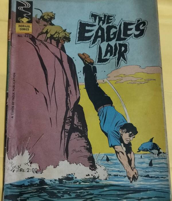 The Eagle's Lair - "issue no-428" - "vintage indrajal comics"