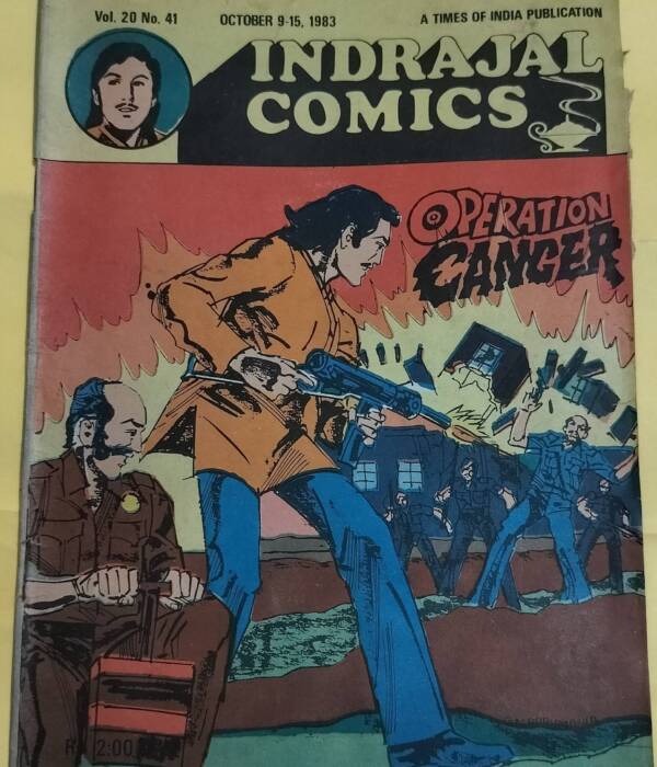 Operation Cancer - "vol-20-no-41" - "bahadur" -indrajal comics"