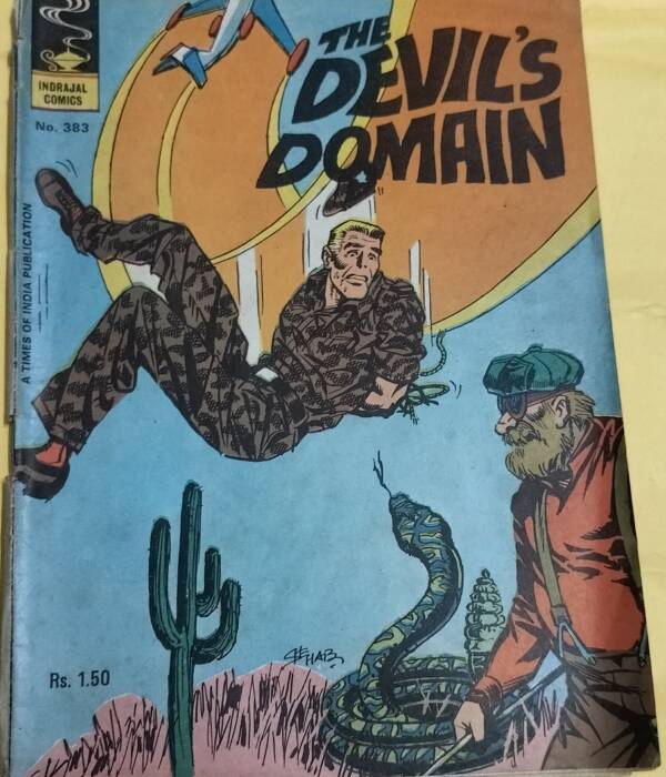 The Devil's Domain - "issue no-383" - "old indrajal comics"