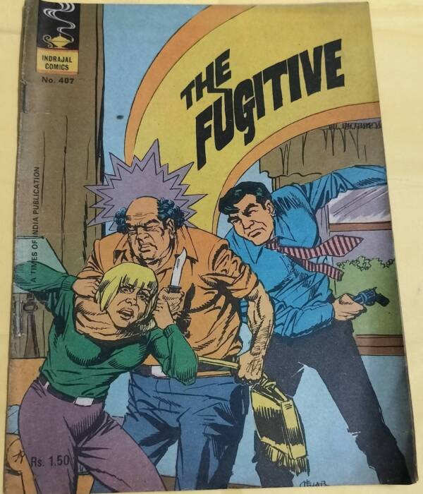 The Fugitive - "issue no-407" - "vintage indrajal comics"