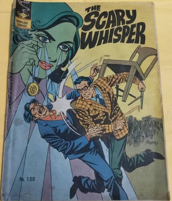 The Scary Whisper - "issue no-402"- "old indrajal comics"