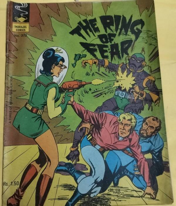 The Ring of Fear - "issue no-372" - "indrajal comics"