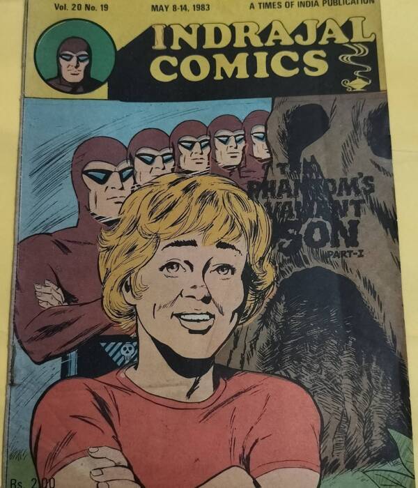 The Phantom's Valiant Son Part - 2 -  vol 20 - no 19 - "phantom"- "indrajal comics"