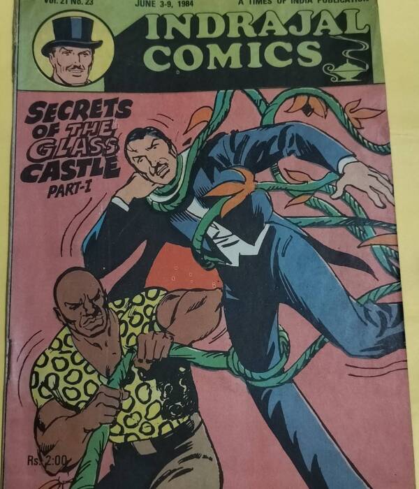 Secrets Of The Glass Caste Part-I - "vol-21-no-23" - "mandrake" - "old indrajal comics"