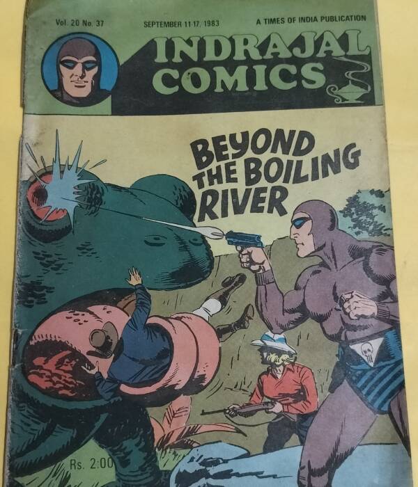 Beyond The Boiling River - "vol-20-no-37" - "phantom" - "vintage indrajal comics"