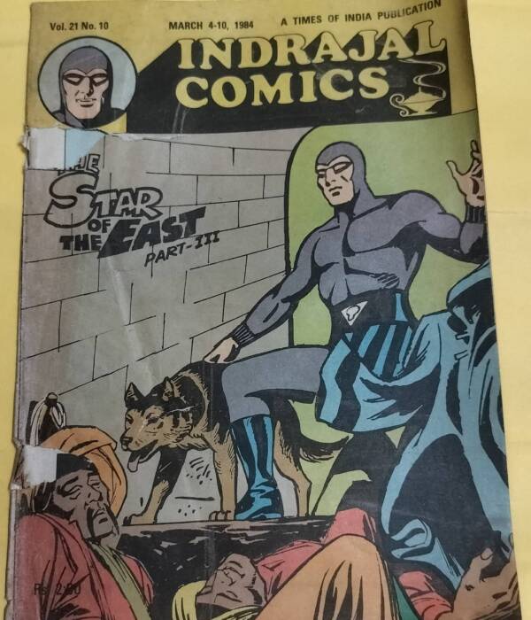 The Star of the East Part-III - "vol-21-no-10 - "phantom" - "vintage indrajal comics"