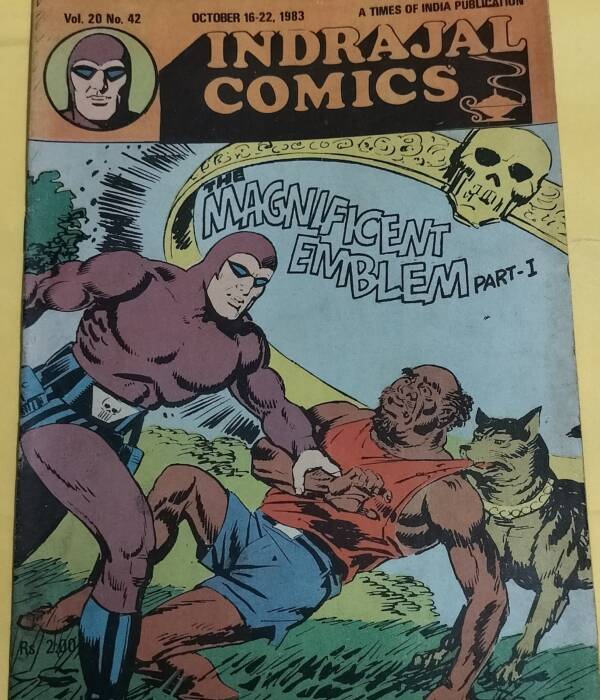 The Magnificent Emblem Part-1 - "vol-20-no-42" - "phantom" - "vintage indrajal comics"