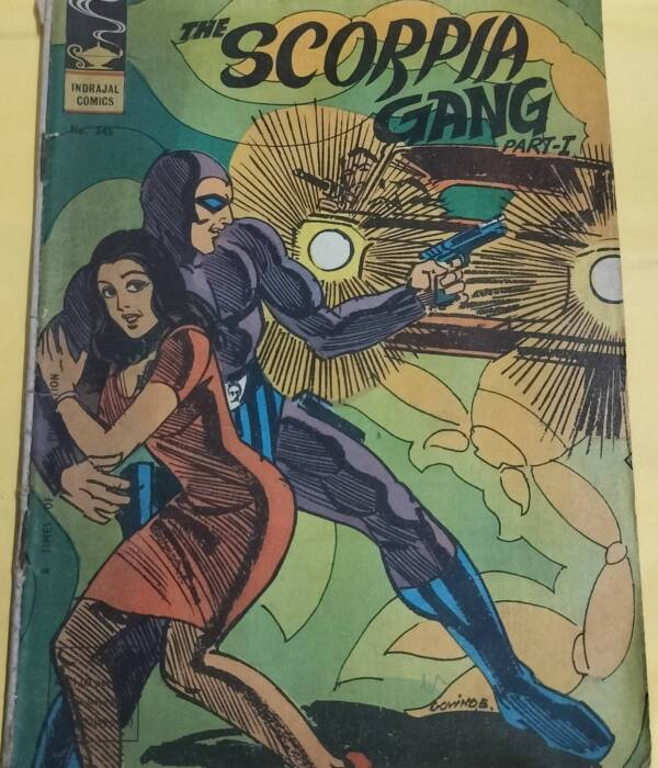 The Scorpia Gang Part-1 - "issue no-345" - "phantom" - "old indrajal comics"