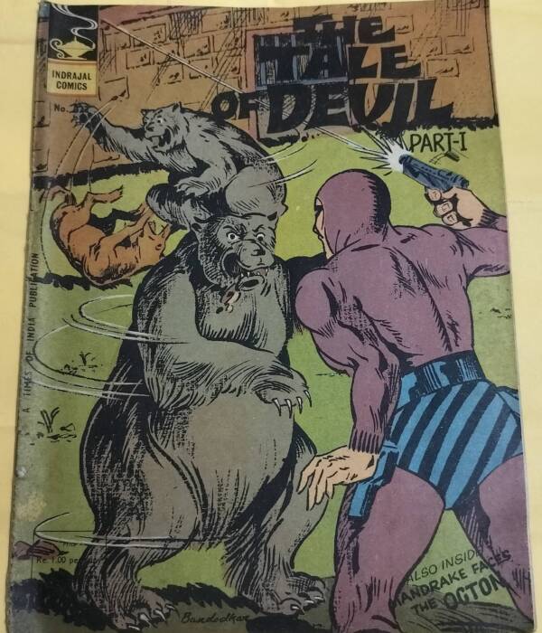 The Tale of Devil Part-I - "issue no-327" - "phantom" - "vintage indrajal comics"