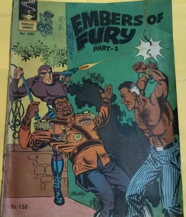 Embers of Fury Part-1 - "issue no-385" - "phantom" - "vintage indrajal comics"