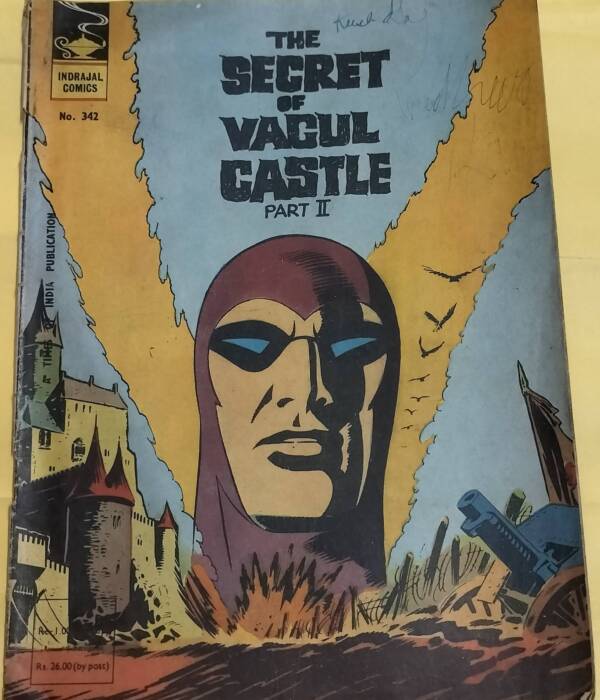 The Secret of Vacul Castle Part-II - "issue no-342" - "phantom" - "old indrajal comics"