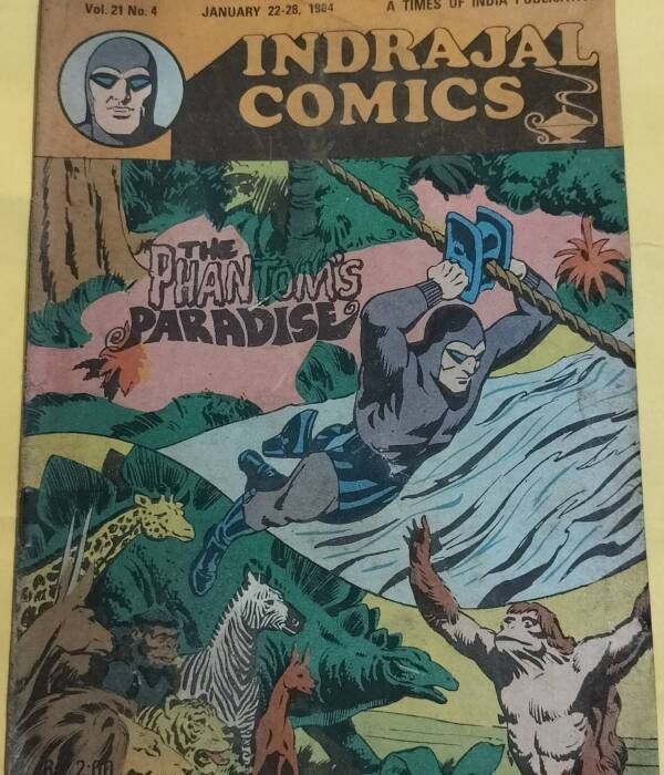 The Phantom's Paradise - "vol-21-no-4" - "phantom" - "old indrajal comics"