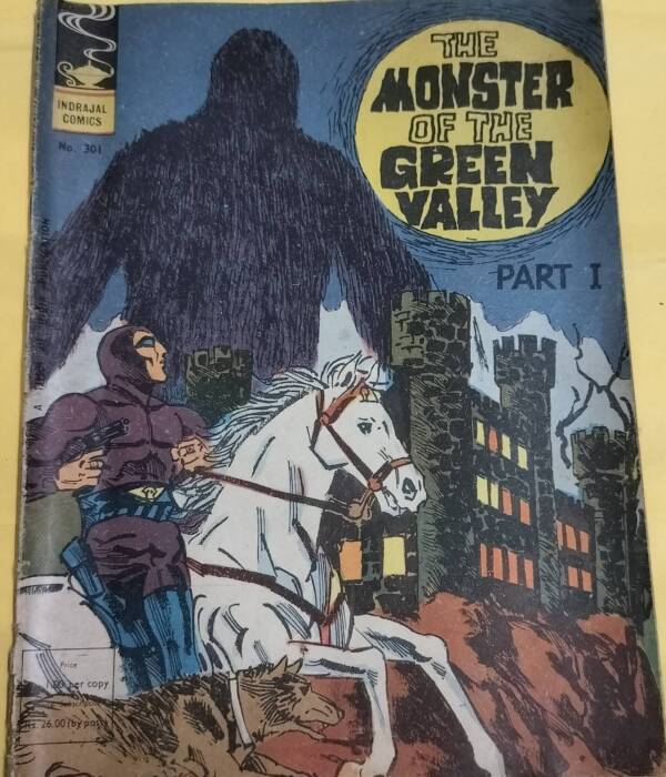 The Monster of the Green Valley Part-I - "issue no-301" - "phantom" - "old indrajal comics"