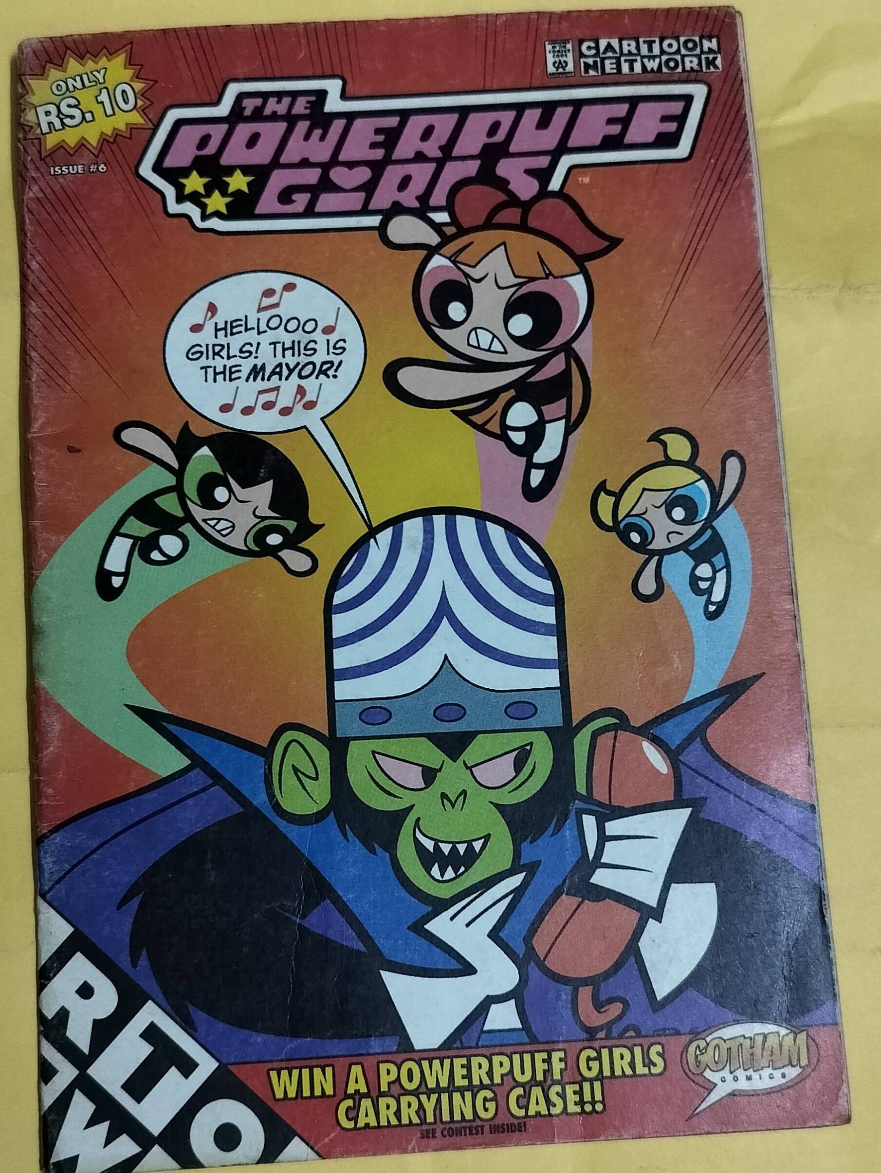 The Powerpuff Girls - "issue no 6" - "gotham comics"