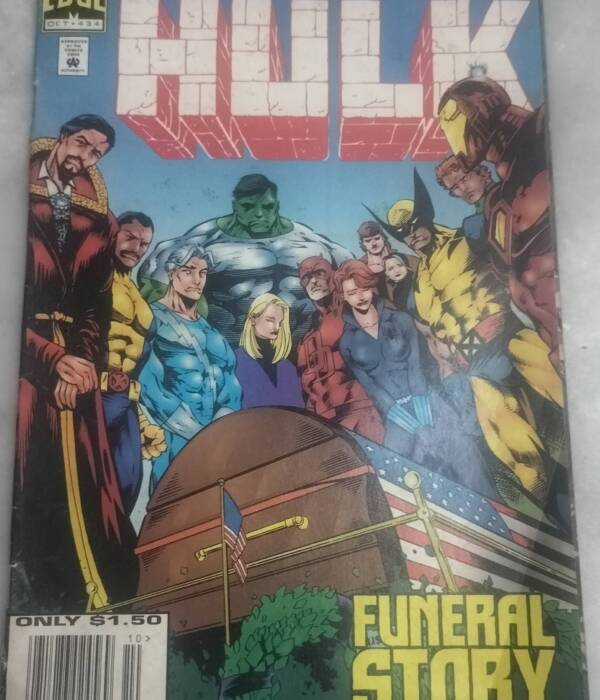 Funeral Story - the incredible hulk