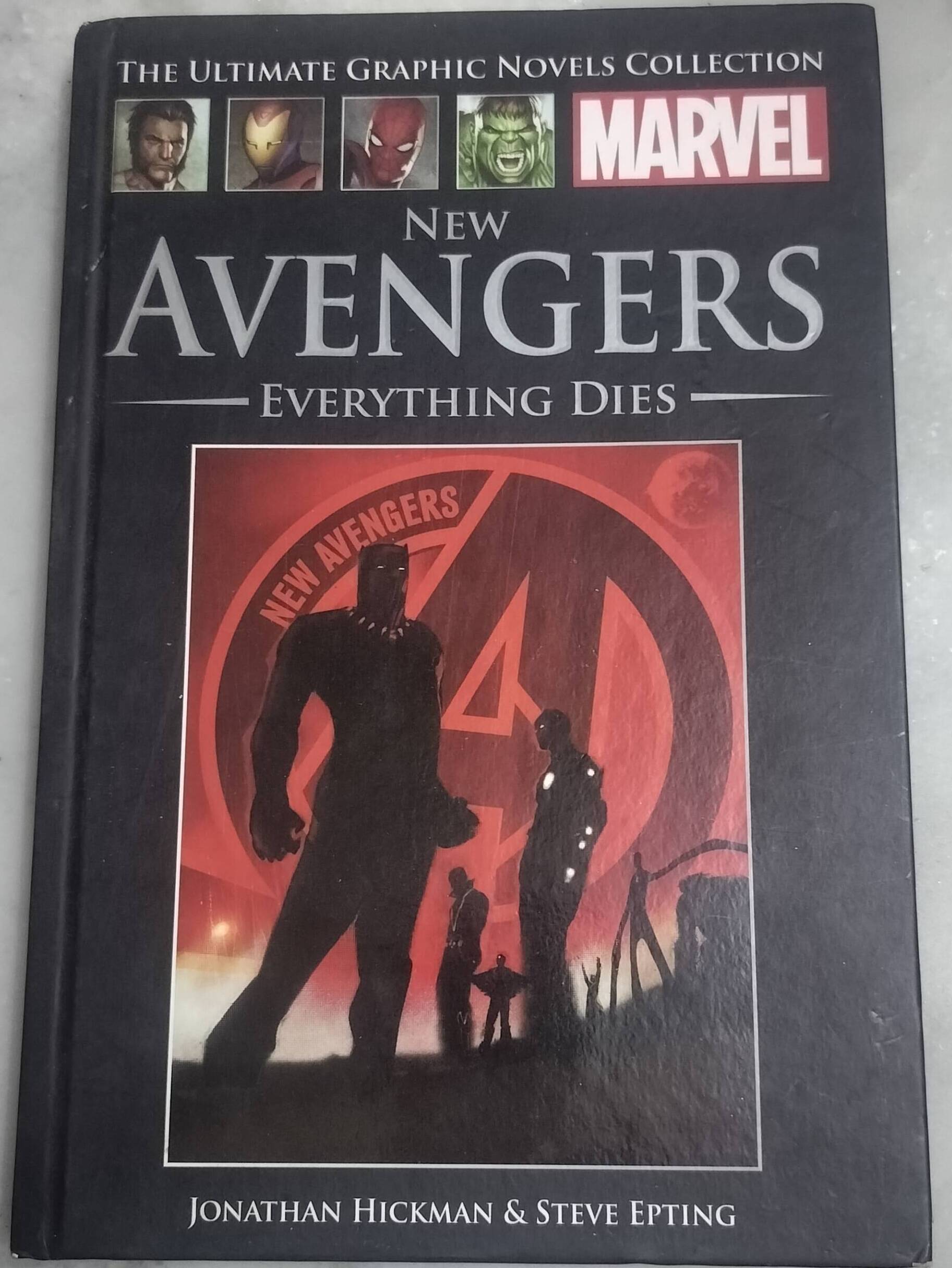 The New Avengers - "everything dies" - "the ultimate graphic novels collection"