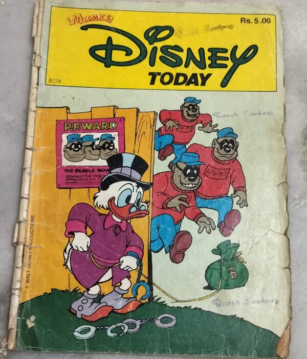 An Alarming Development - "uncle scrooge" - "disney today"