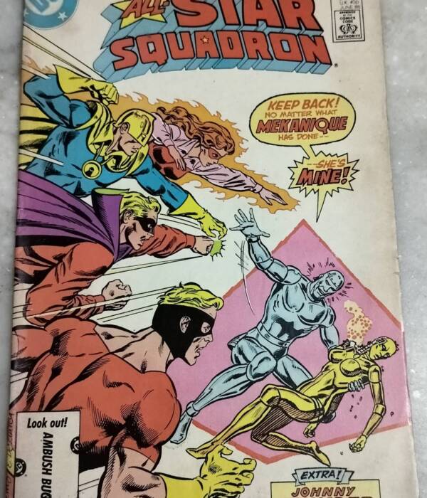I sing the body Robotic - All Star Squadron