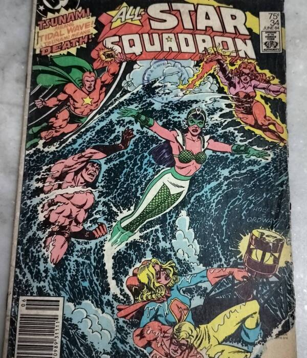 The Wrath of Tsunami - All Star Squadron